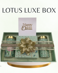 Lotus Luxe Box with Mithai