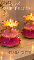 The Ombre Bloom Candle